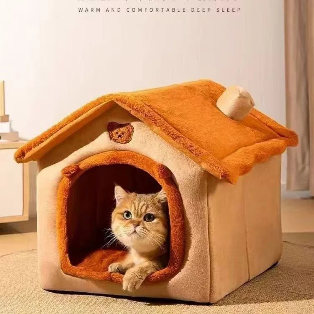 All Season Dog House Bed Washable - Petnivo
