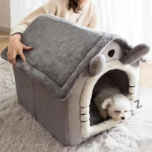 All Season Dog House Bed Washable - Petnivo