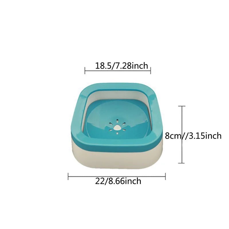 Anti-Splash Dog Water Bowl 1L - Petnivo