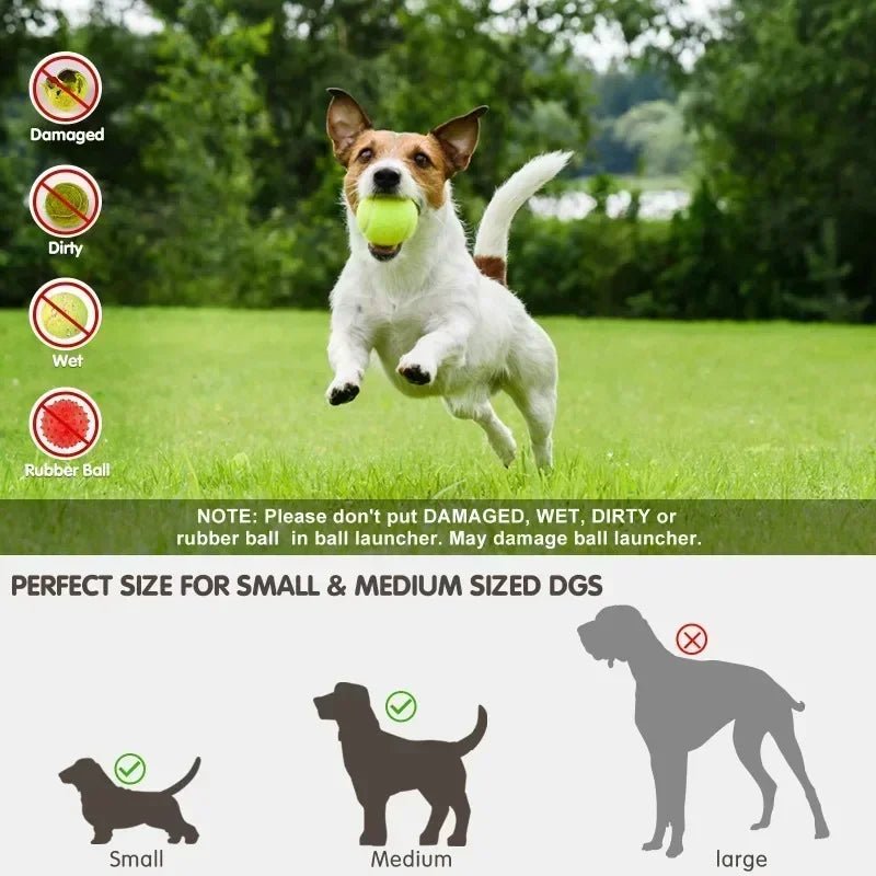 Automatic Dog Ball Launcher Toy - Petnivo