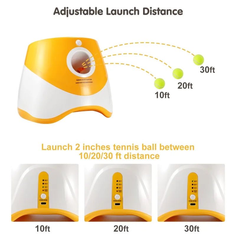 Automatic Dog Ball Launcher Toy - Petnivo