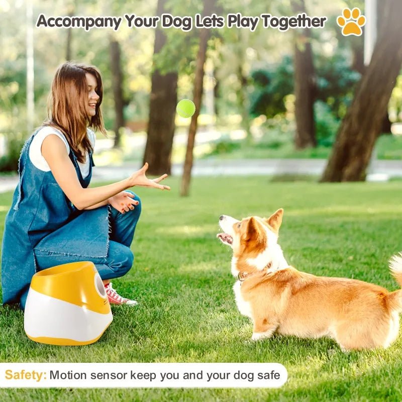 Automatic Dog Ball Launcher Toy - Petnivo