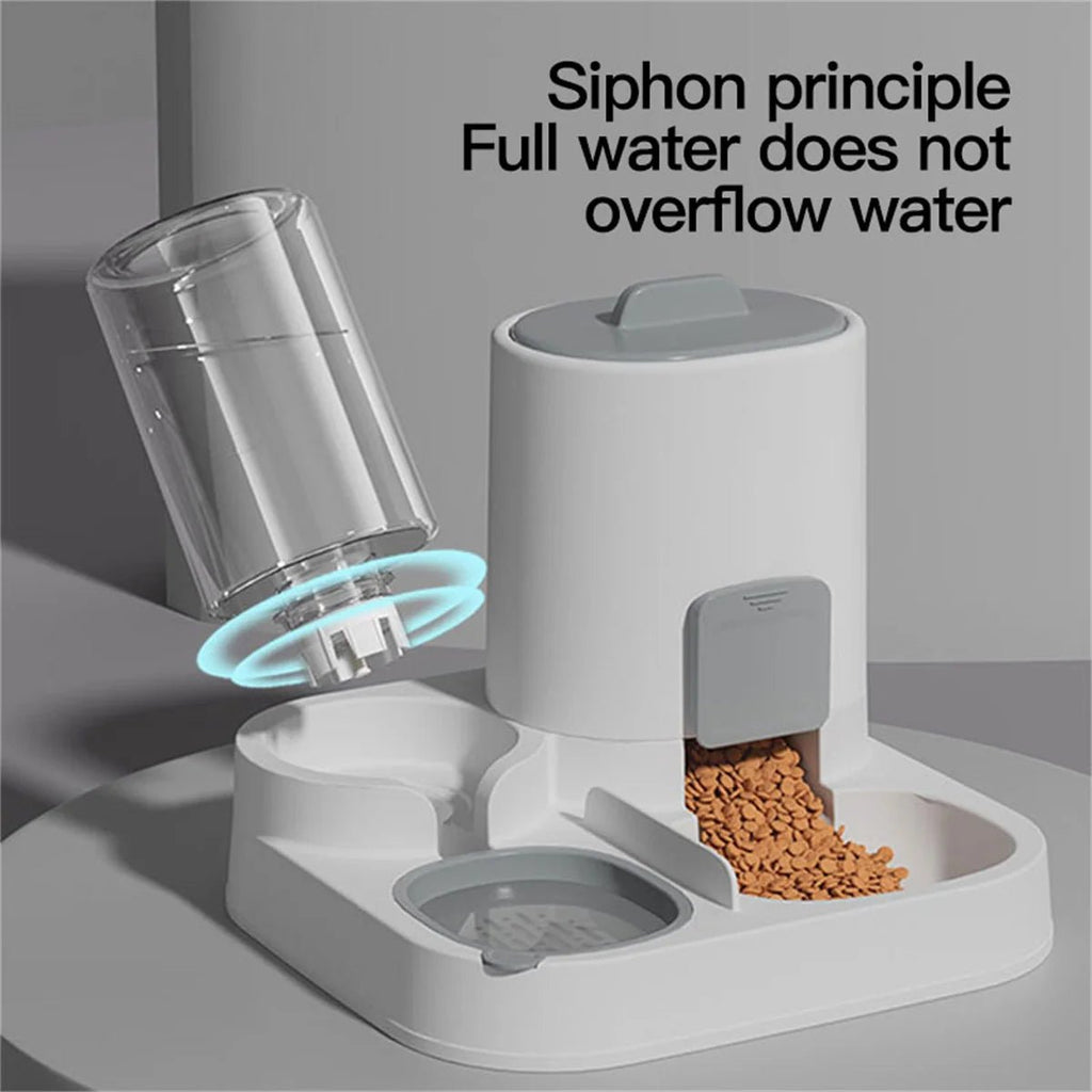 Automatic Gravity Pet Feeder Water Dispenser - Petnivo