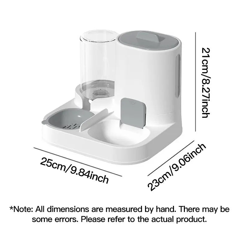 Automatic Gravity Pet Feeder Water Dispenser - Petnivo