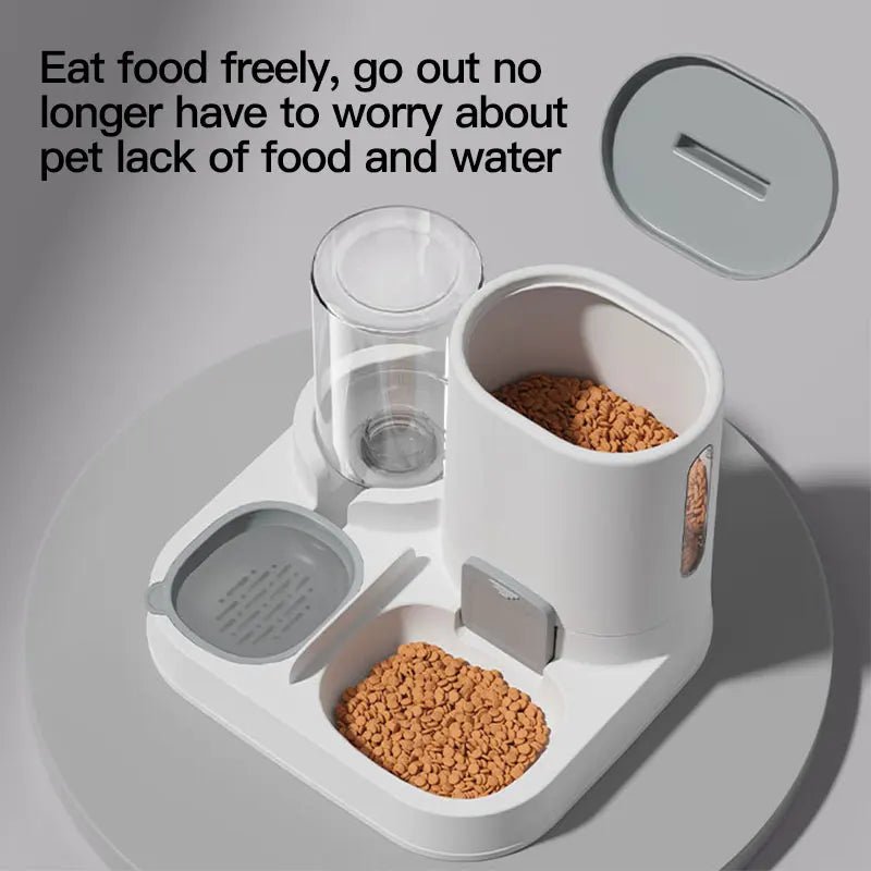 Automatic Gravity Pet Feeder Water Dispenser - Petnivo