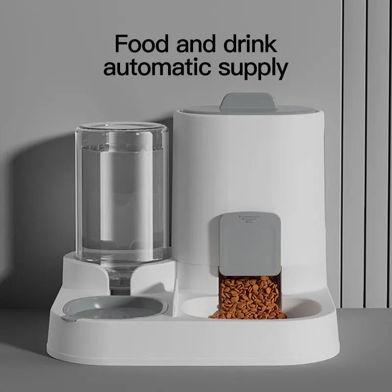 Automatic Gravity Pet Feeder Water Dispenser - Petnivo