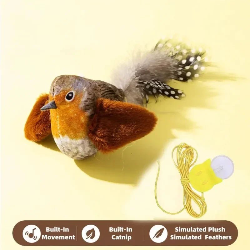 Cat Bird Sound Interactive Toy - Petnivo