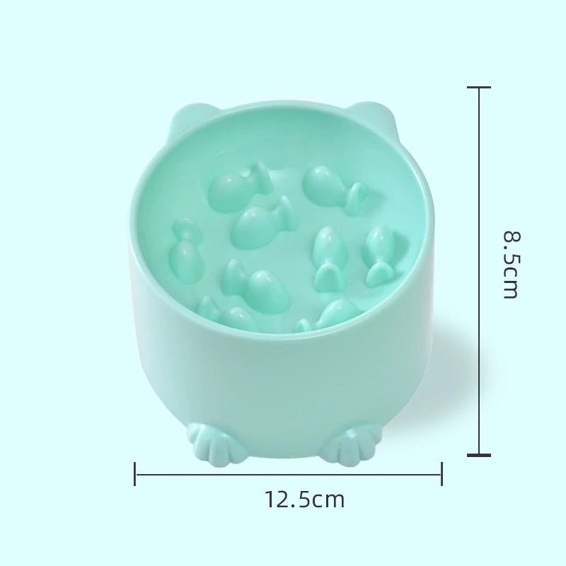 Cat Slow Feeder Bowl Anti Choking - Petnivo