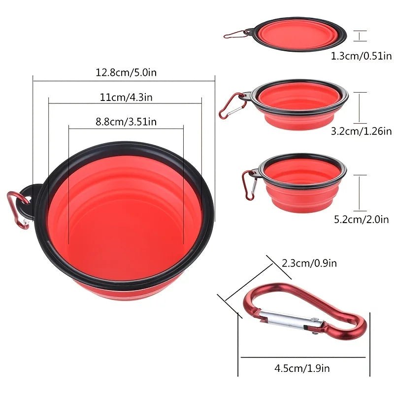 Collapsible Pet Travel Bowl - Petnivo