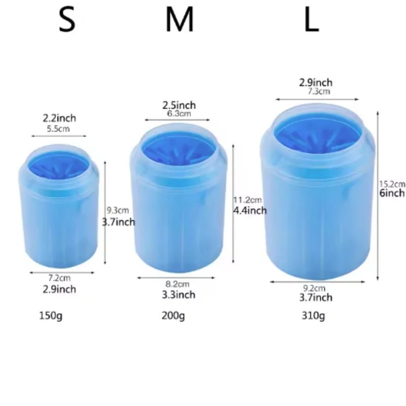 Dog Paw Cleaner Cup Silicone Brush - Petnivo