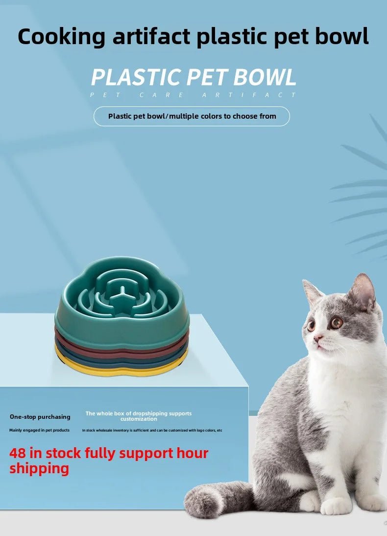 Dog Slow Feeder Bowl Anti-Choking - Petnivo