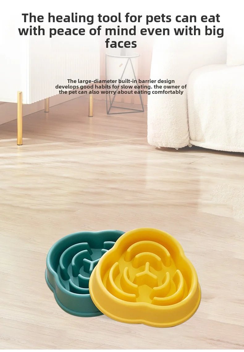 Dog Slow Feeder Bowl Anti-Choking - Petnivo