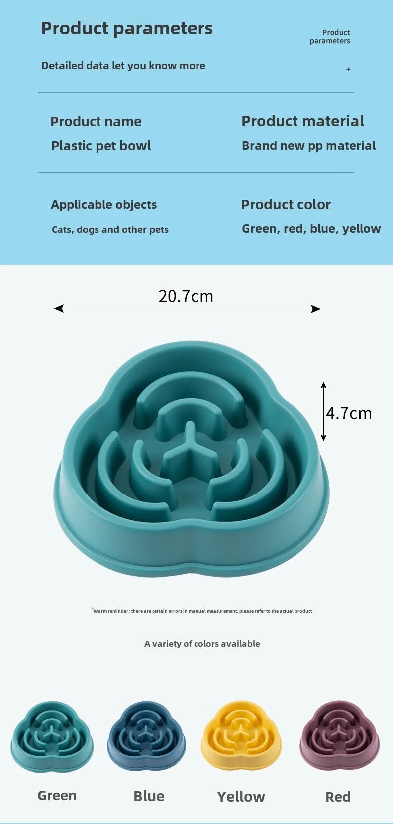 Dog Slow Feeder Bowl Anti-Choking - Petnivo