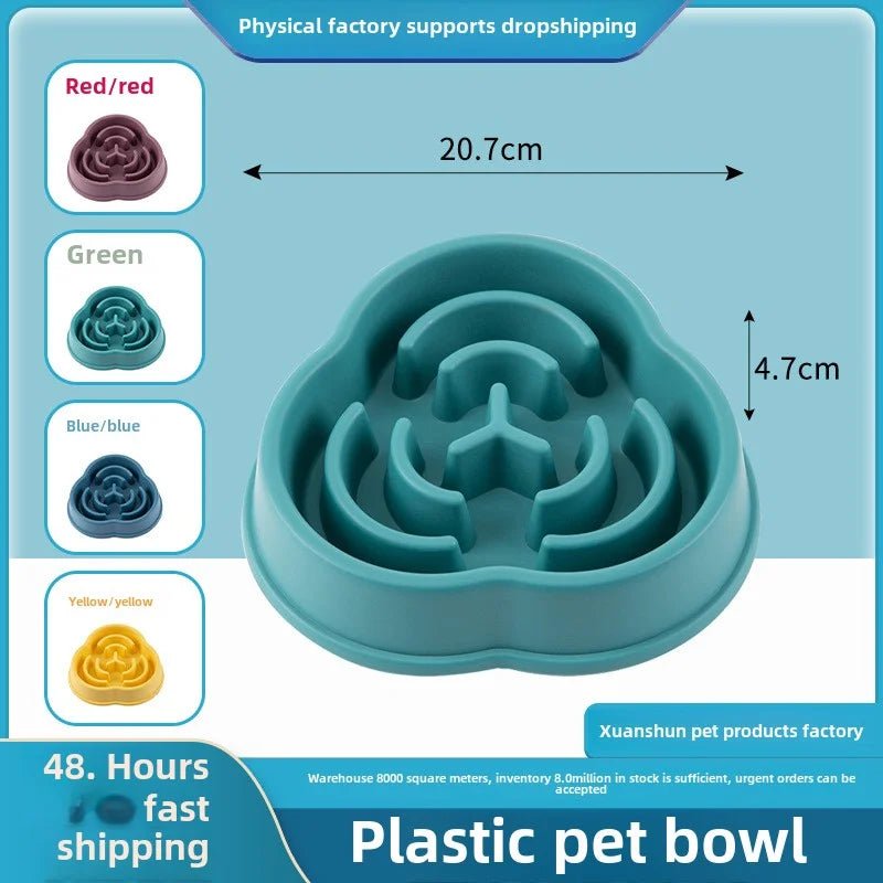 Dog Slow Feeder Bowl Anti-Choking - Petnivo