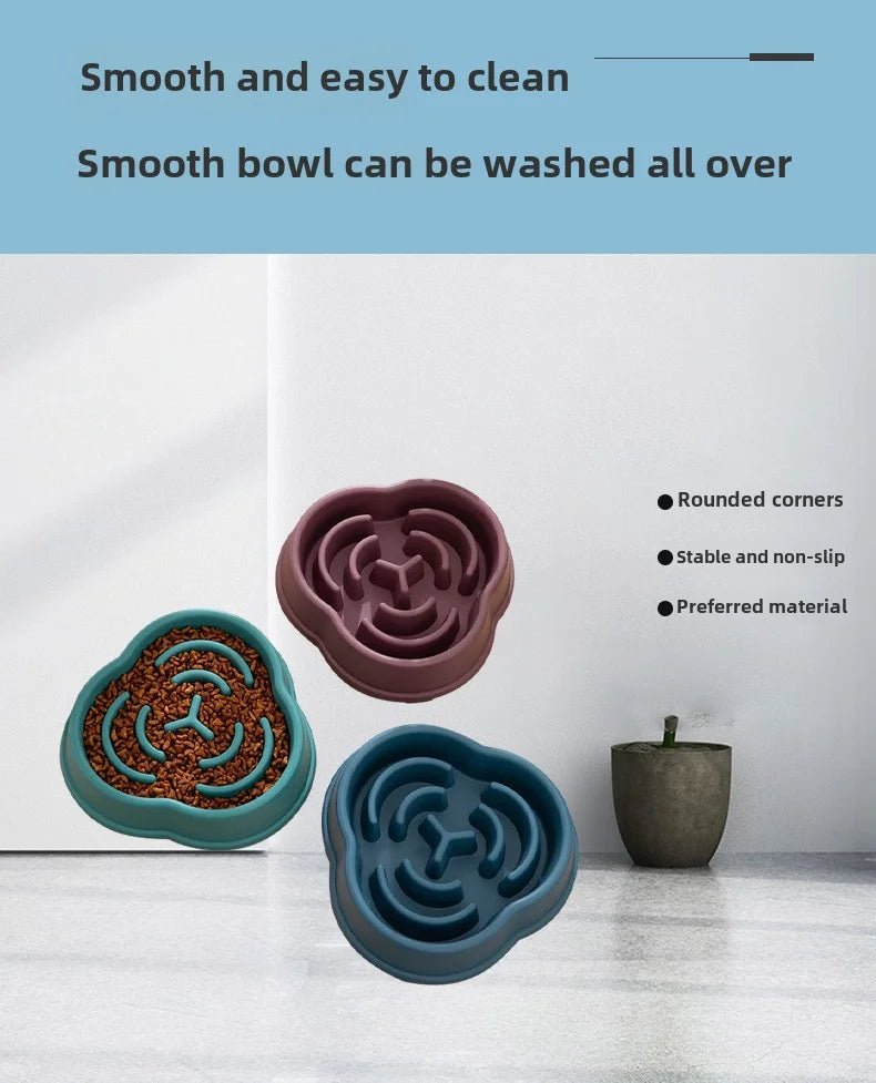 Dog Slow Feeder Bowl Anti-Choking - Petnivo