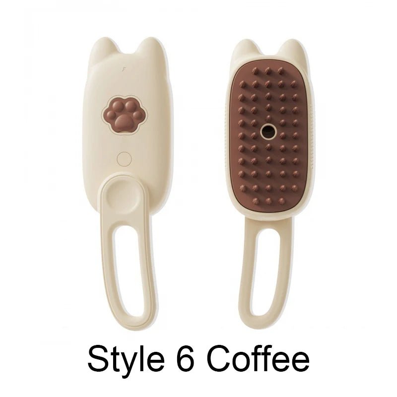 Electric Steam Cat Grooming Brush 3in1 - Petnivo