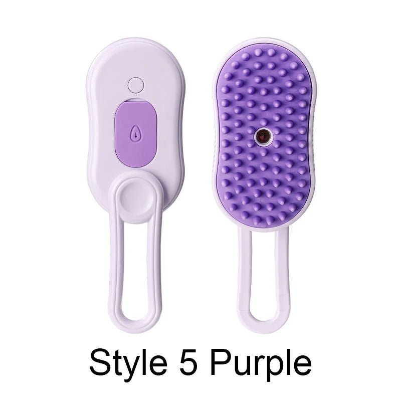 Electric Steam Cat Grooming Brush 3in1 - Petnivo