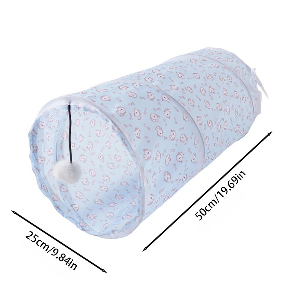 Foldable Cat Tunnel Interactive Toy - Petnivo