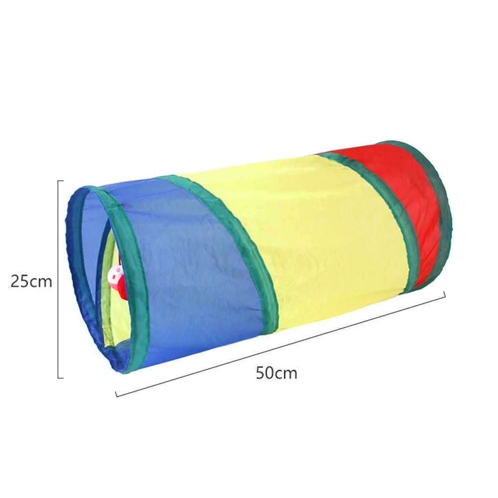 Foldable Cat Tunnel Interactive Toy - Petnivo