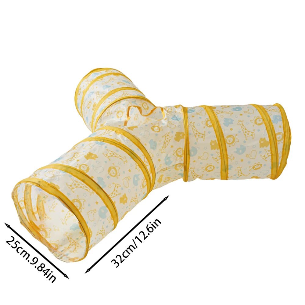Foldable Cat Tunnel Interactive Toy - Petnivo
