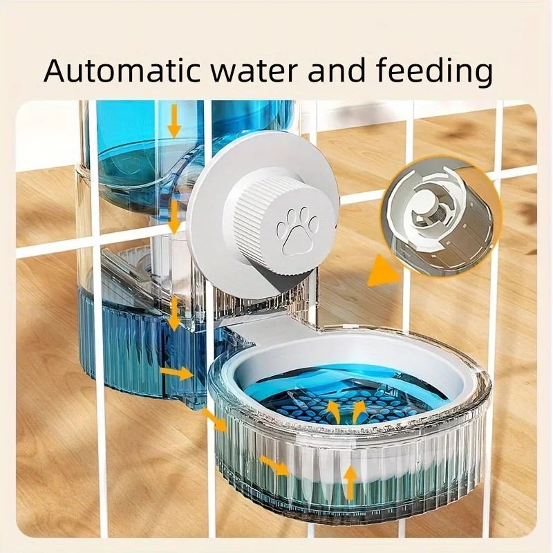Gravity Pet Feeder & Water Dispenser Set - Petnivo