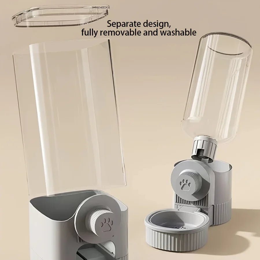 Gravity Pet Feeder & Water Dispenser Set - Petnivo