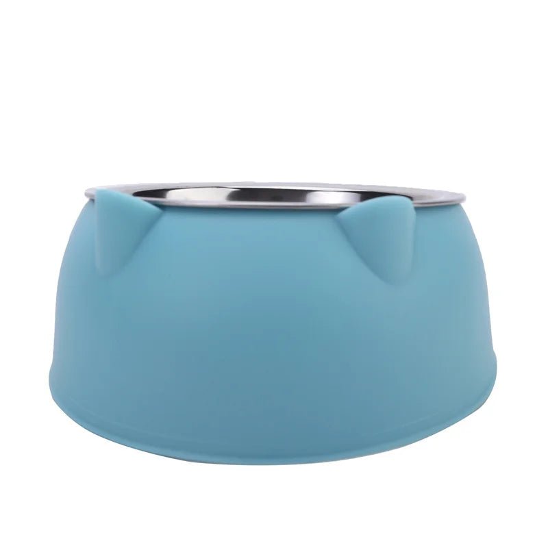 Inclined Stainless Steel Cat Feeding Bowl - Petnivo