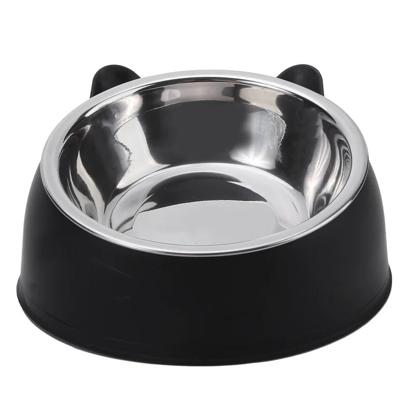 Inclined Stainless Steel Cat Feeding Bowl - Petnivo