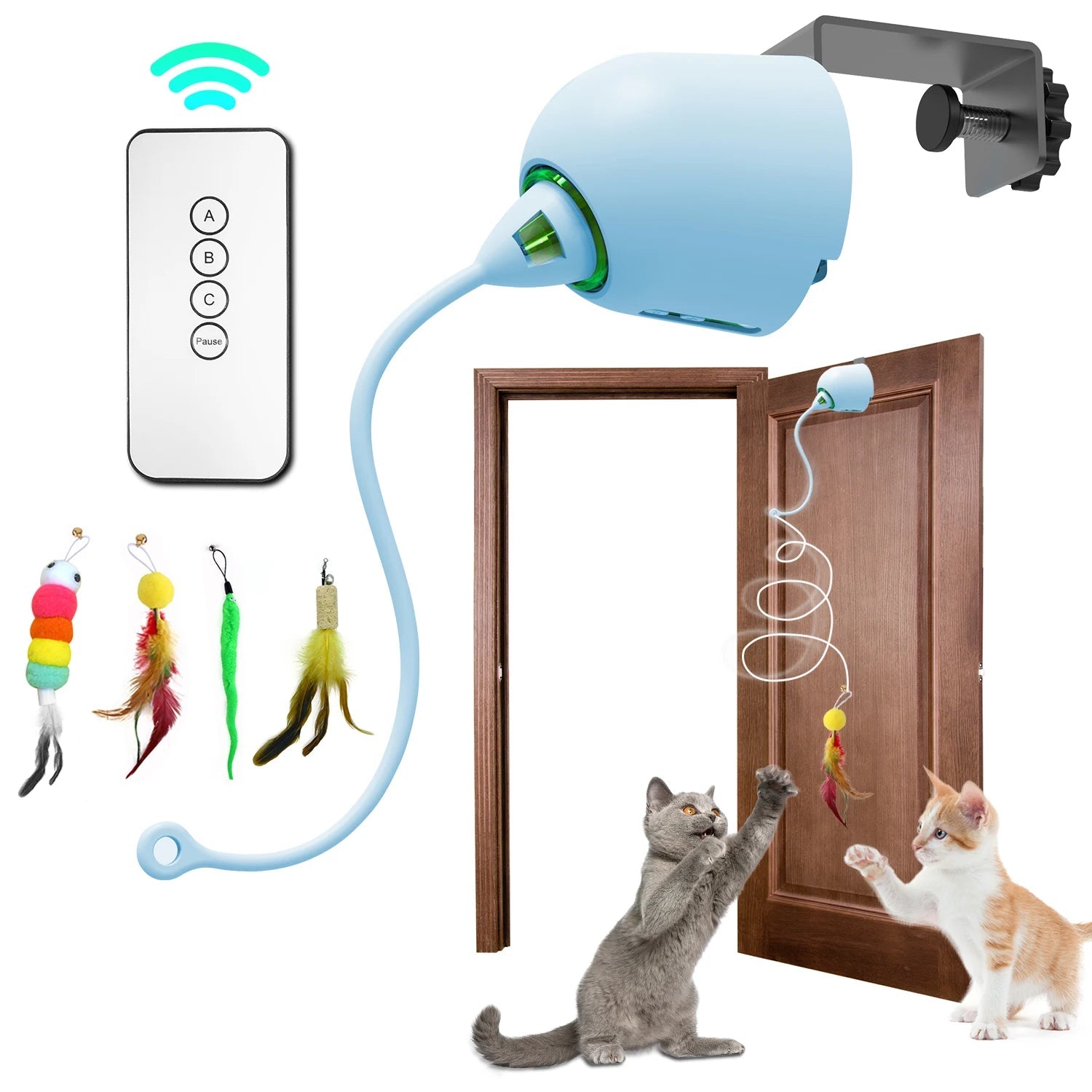Interactive Cat Toy Whack A Mole - Petnivo