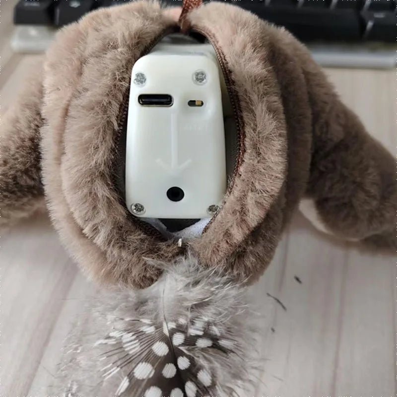 Interactive Chirping Flapping Bird Cat Toy - Petnivo