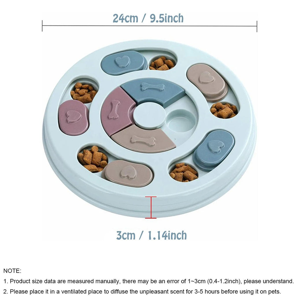 Interactive Dog Puzzle Feeder Slow Bowl - Petnivo
