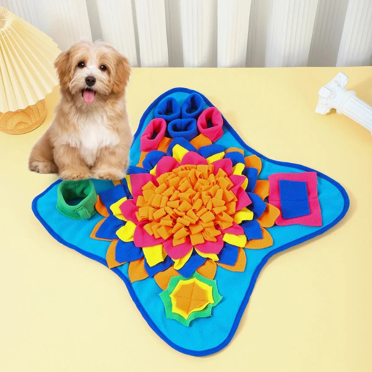 Interactive Dog Snuffle Mat Feeding Puzzle - Petnivo