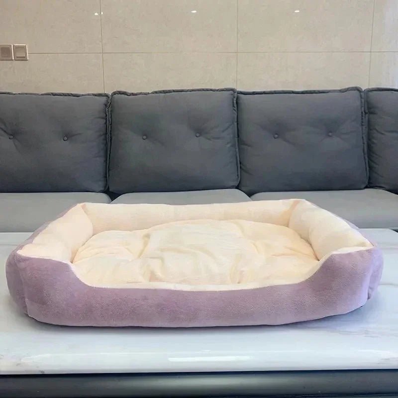 Large Plush Pet Bed Deep Sleep - Petnivo