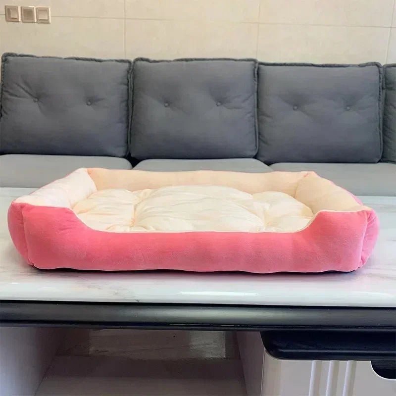 Large Plush Pet Bed Deep Sleep - Petnivo