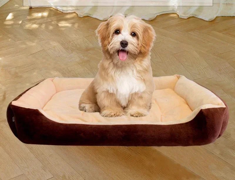 Large Plush Pet Bed Deep Sleep - Petnivo