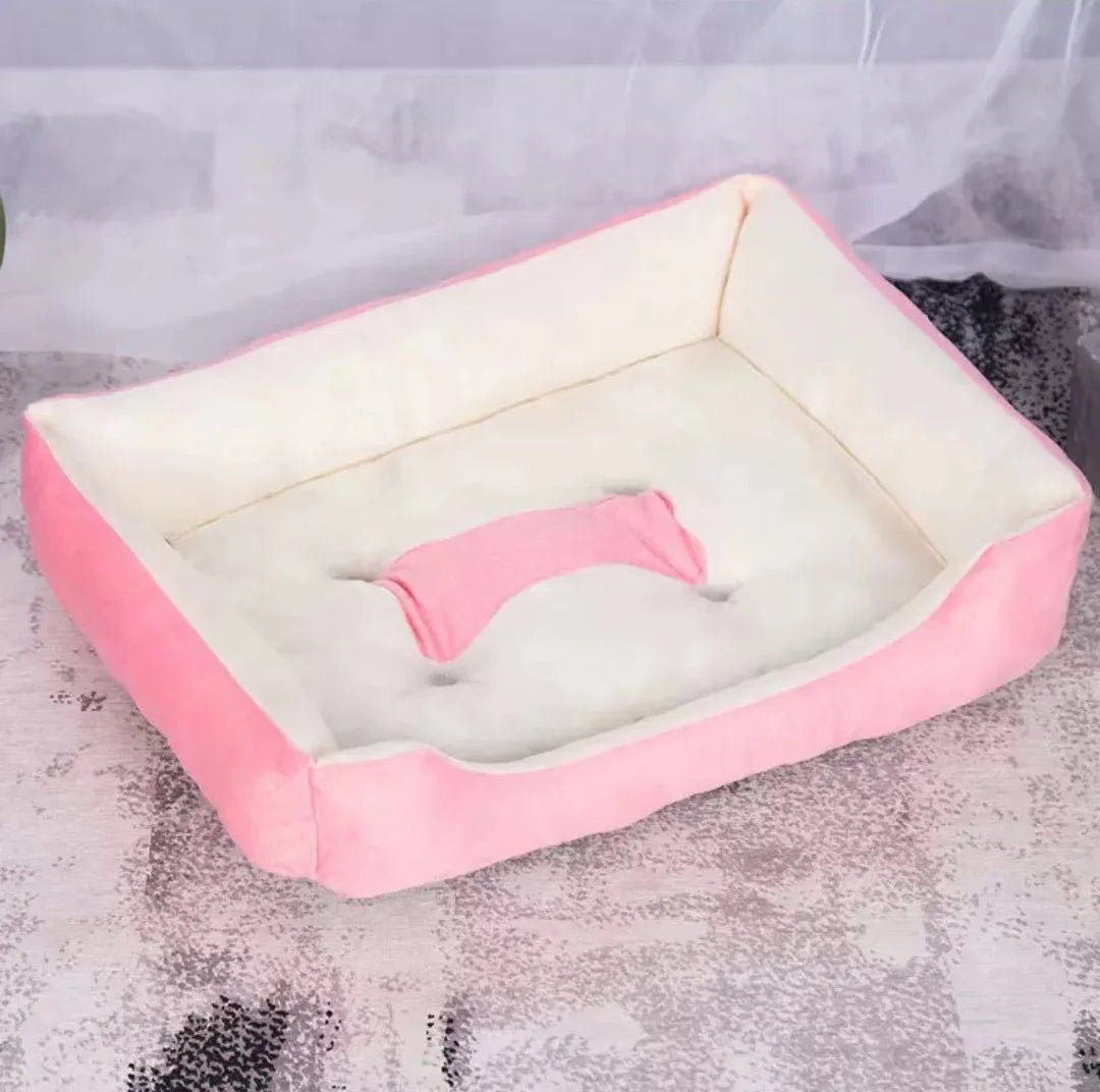 Large Plush Pet Bed Deep Sleep - Petnivo