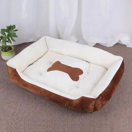 Large Plush Pet Bed Deep Sleep - Petnivo