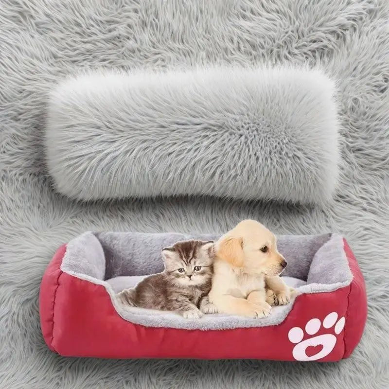 Large Plush Pet Bed Deep Sleep - Petnivo