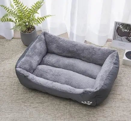Large Plush Pet Bed Deep Sleep - Petnivo