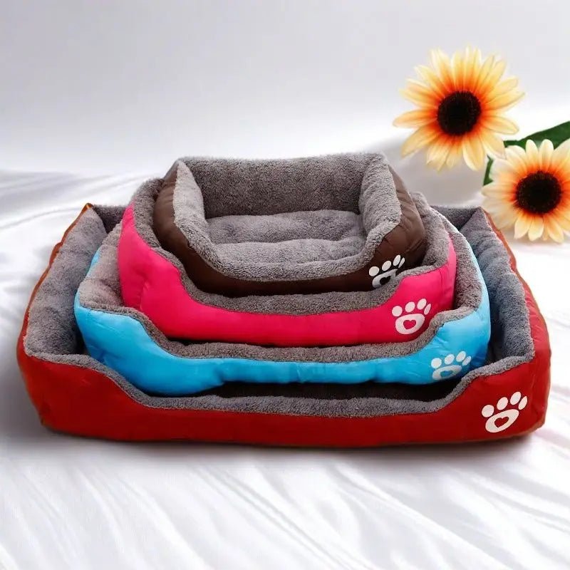 Large Plush Pet Bed Deep Sleep - Petnivo