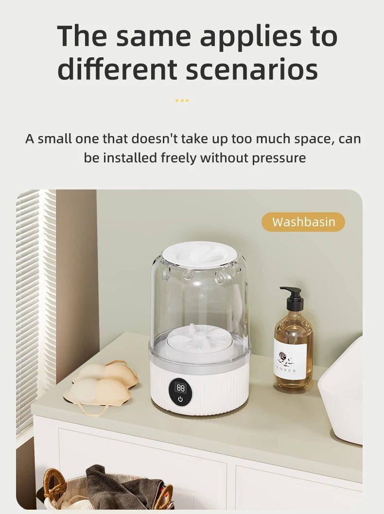 Mini Portable Washing Machine - Petnivo