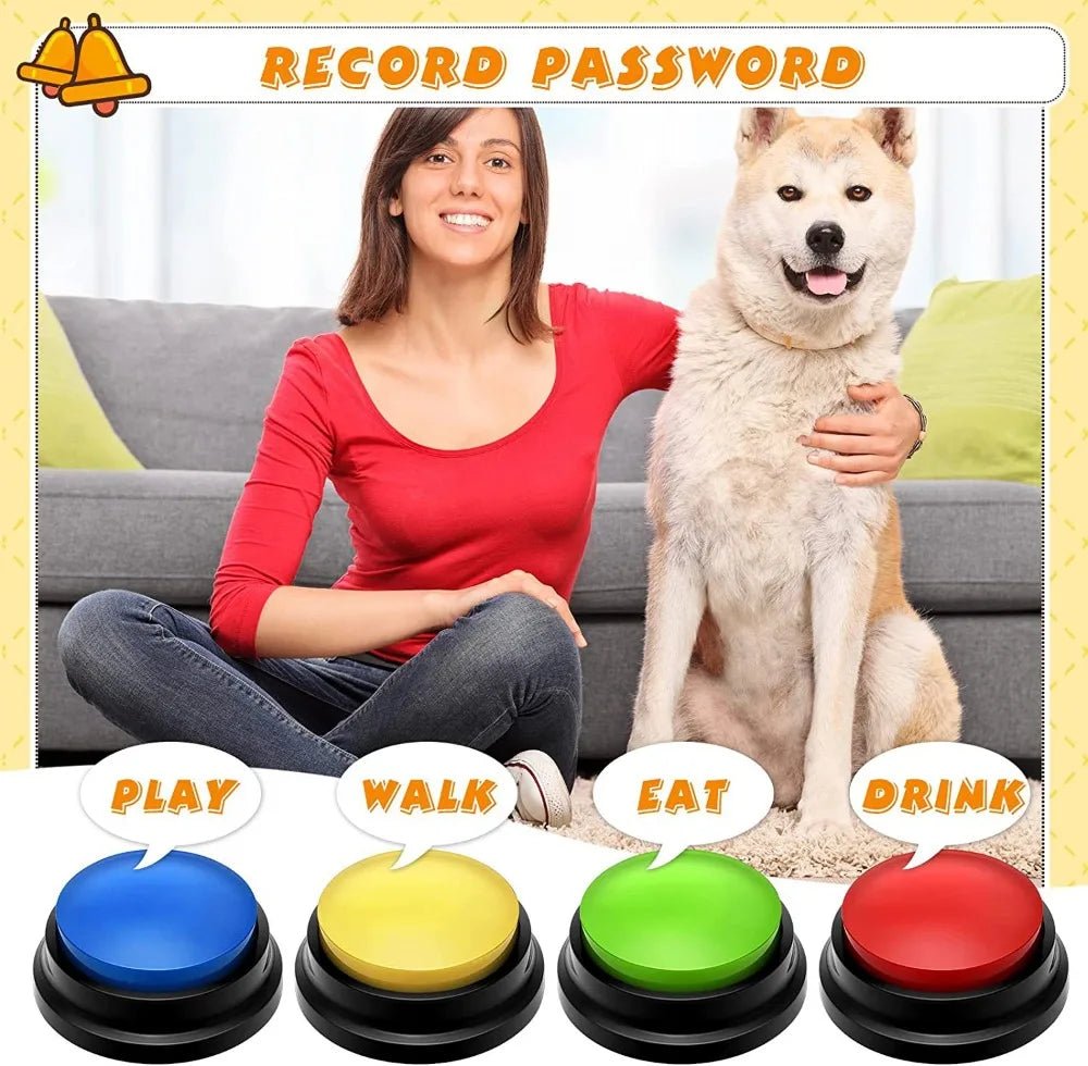 Pet Communication Recording Buttons - Petnivo