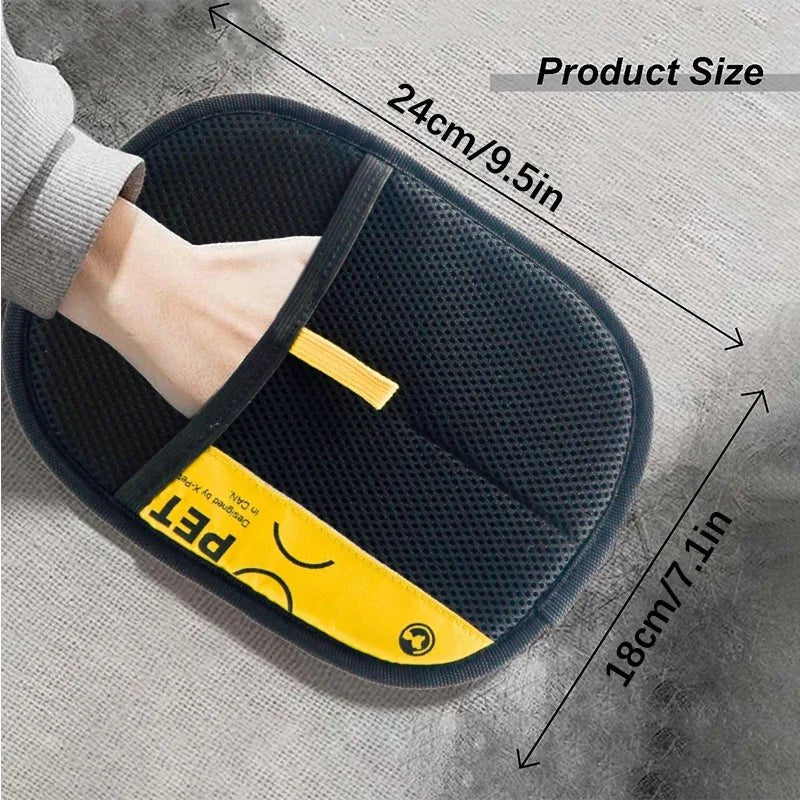 Pet Hair Remover Grooming Glove Reusable - Petnivo