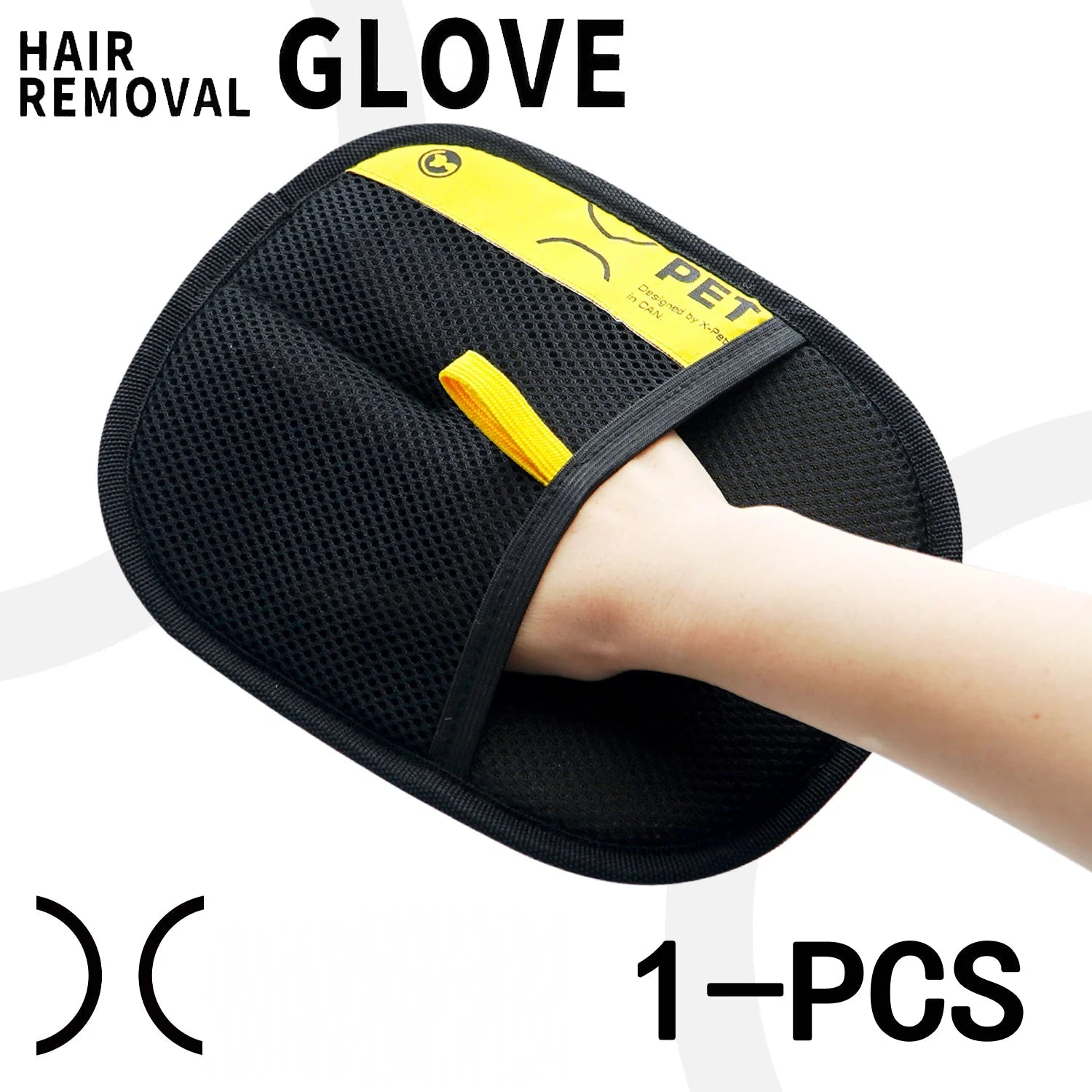 Pet Hair Remover Grooming Glove Reusable - Petnivo