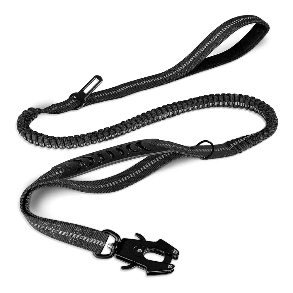 Reflective Bungee Dog Leash Shock Absorbing - Petnivo