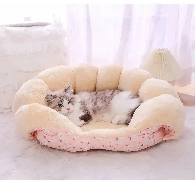 Winter Warm Cat Dog Bed House - Petnivo
